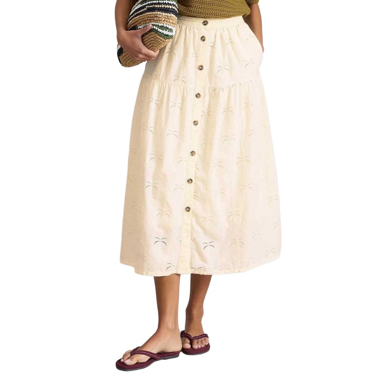 White Stuff Ruben Broderie Midi Skirt